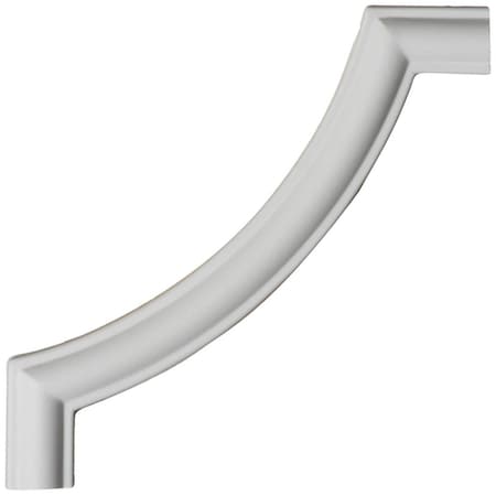 Ekena Millwork Panel Moulding Corner, Urethane, 6 in H, 6 in W PML06X06TR